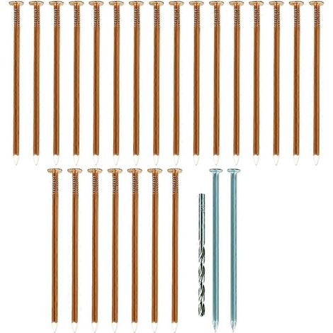 Clous en cuivre pour abattre des arbres, clous en cuivre pur de 3,5 pouces en vrac (1/5)
