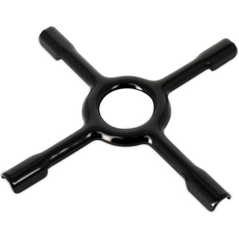 RIDUZIONE FUOCO CAFFETTIERA LAMIERA SMALTATA NERO L.150MM