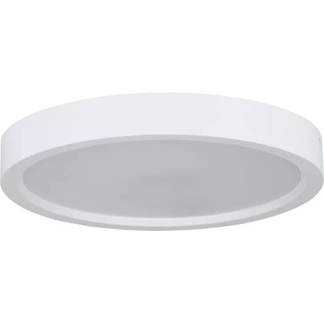 plafoniera led da interno eglo "idun" bianco 4000k 28,5 cm