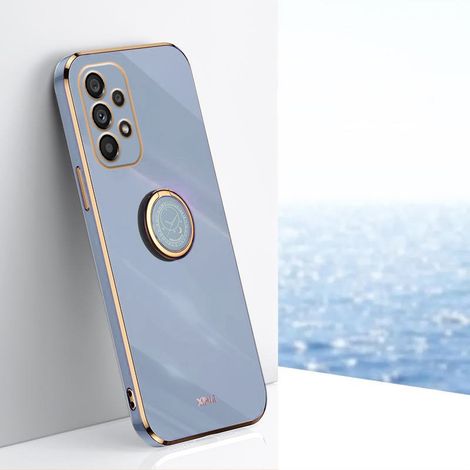 Schutzhülle für Samsung Galaxy A53 5G, Electro Ring, blau (1/5)