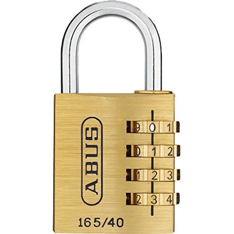 Abus Candado combinazione di ottone 40mm blister (1/2)