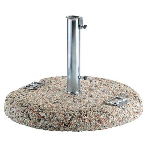 Base per ombrelloni da giardino con maniglie, 50 kg (1/2)