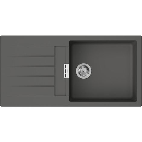 Évier S520-F480 gris pierre