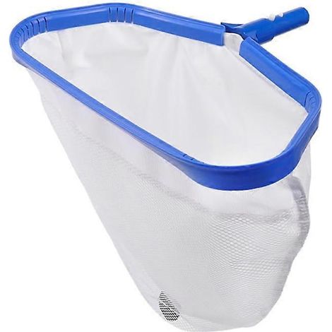 Écumoire de piscine robuste avec râteau à feuilles à sac profond et cadre renforcé et durable pour le nettoyage. (1/5)