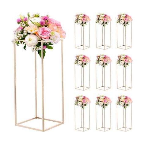 Support Fleur Mariage Colonne Lot de 10 Support Fleur Centre de (1/5)