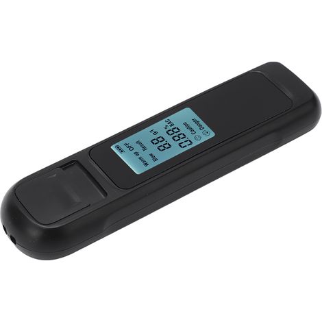 Alcootest éthylomètre portable précis avec écran LED numérique et capteur semi-conducteur, kit avec câble dragonne manuel (1/5)