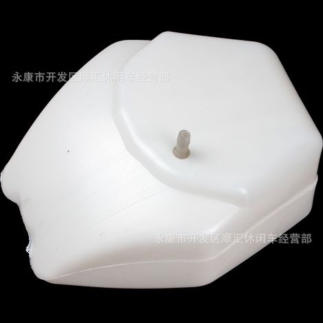 Mini motorcycle accessories for 47/49cc two-stroke sports cars, plastic fuel tank and fuel can with cap. (1/4)