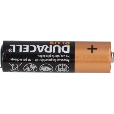 4x Duracell MN1500 AlMn Plus Power Mignon AA Batterie