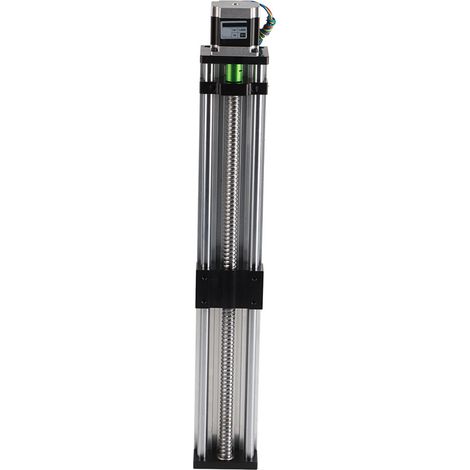 Table coulissante de rail de guidage de voyage efficace de 400 mm avec moteur pas à pas Nema23 57 (vis à billes 1610)