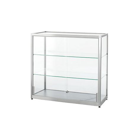 kaiserkraft Vetrinetta medio-alta altezza 910 mm 2 ante (1/2)