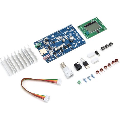 Module émetteur FM avec écran LCD, fréquence réglable, kit de carte radio PLL 0,5 W - 7 W (1/5)