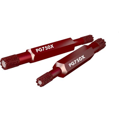 Fliesenbohrer-Set PG750X-HEX 2in1 6/8mm Diamantbohrkrone