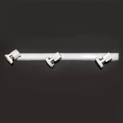 Regleta Arco (3 luces)  Blanco