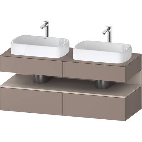 Duravit Collection One Meuble sous-vasque sur console, 2 tiroirs,