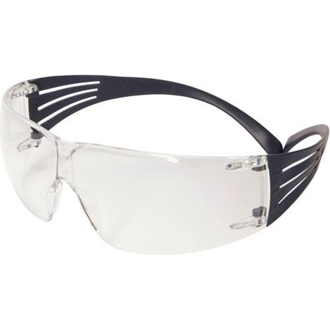 Gafas protección Secute Fit200. Lente transp.patilla azul -