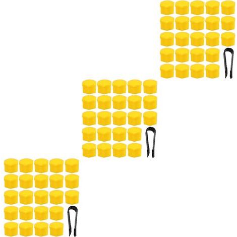 120Pièces Cache Moyeu Jante Auto PP Design Élégant Et Résistant (1/2)