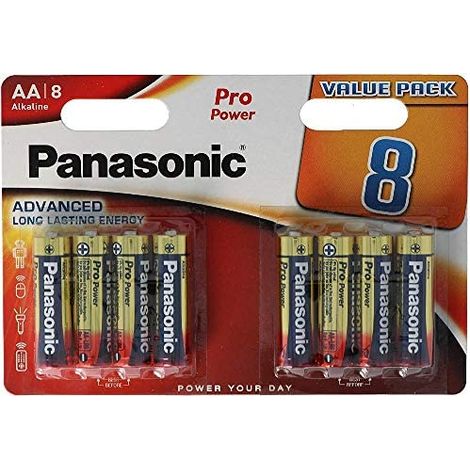 8 Piles LR06 AA Pro Power (1/5)