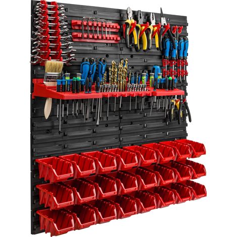 Étagère à outils 78x78 cm pour atelier ou garage (1/5)