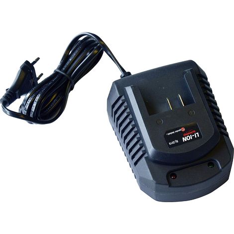 Elem Garden Technic – Chargeur rapide 20V lithium pour électroportatif – Compatible avec batteries BAT20V15 et BAT20V20 – Charge en 1H pour usage intensif