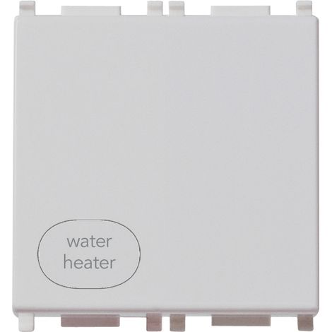 VIMAR - 14016.2.WH.SL Interruptor 2P 20AX WAT./HEAT.2M Plata