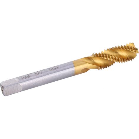 Taraud hélicoïdal M10x1,5 mm en acier HSS, outil de perçage de filetage (1/5)
