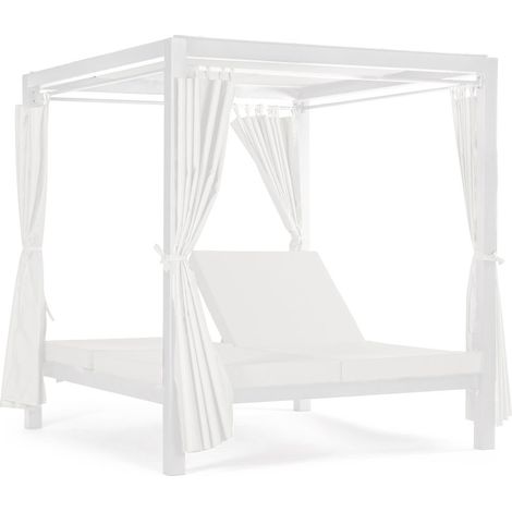 Gazebo con letti da giardino 2 posti (1/5)