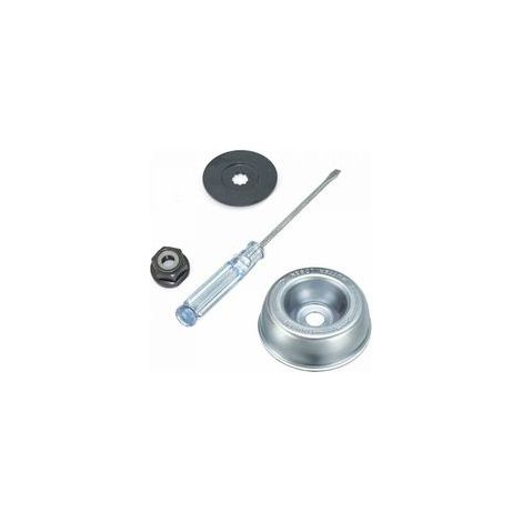 4Pcs Kit de Maintenance d'accessoires pour Adaptateur Tondeuse à Gazon pour Stihl Rondelle de Butée,Plaque de Support,Fixation de l'adaptateur de lame (1/5)