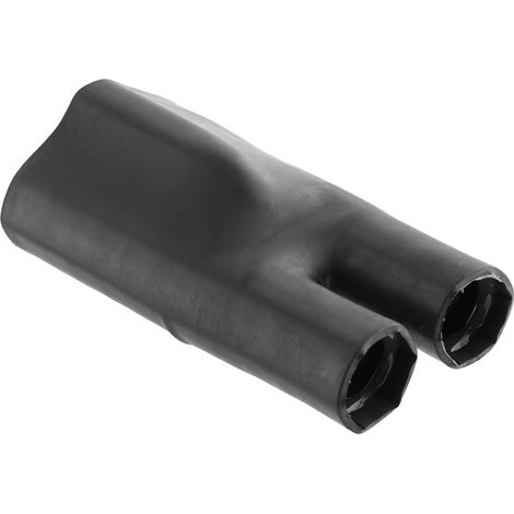 Schrumpf-Aufteilkappe mit Kleberbeschichtung 2,5:1, schwarz 3 Finger Schrumpftemperatur mind. 110°C - 1 Stück (1/2)