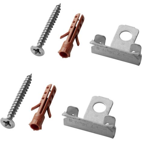 Kit de fixation pour caniveau de douche Advantix Cleviva 4981.89