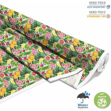 Dekorativer Outdoor-Stoff Oxford - Motiv Sommer DX9212 (1/5)