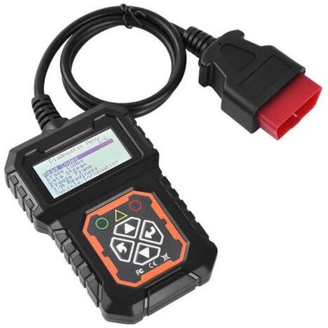 Outil de Diagnostic Voiture OBD2 Universel Support Français Lecteur et Suppression de Codes d'erreurs Moteur Voiture OBDII, (1/4)