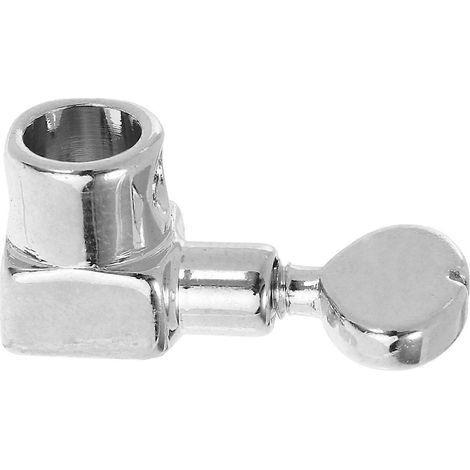 Porta-aghi per macchina da cucire in metallo - Clip per ago con maniglia girevole e fissaggio a vite, accessorio per progetti di cucito domestico [YJD] Argento (1/4)