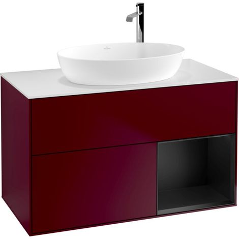 Villeroy & Boch F901PDHB Meuble sous-lavabo Finion F90 (1/2)