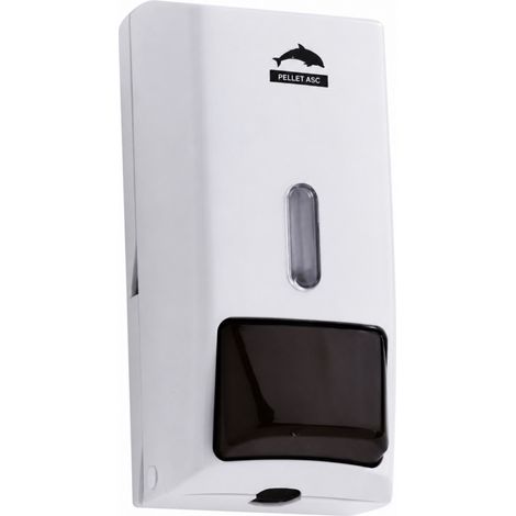 Distributore di sapone liquido in ABS con chiave (1/2)