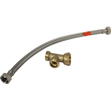 Arcanaute – Raccord de robinetterie pour vase d'expansion Ø3/4 – Femelle 3/4" – Longueur 500 mm – Diamètre intérieur 13 mm (1/5)