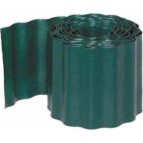 Rasenkante Höhe: 10 cm, Länge: 9 m Farbe: grün