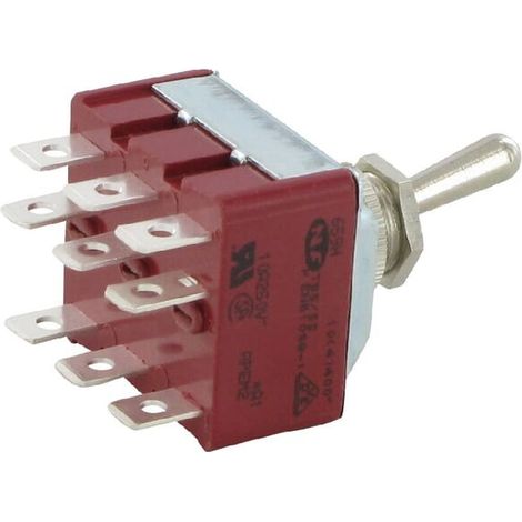 Interruptor 3 polos on-off-on APEM 659H2 (1/2)