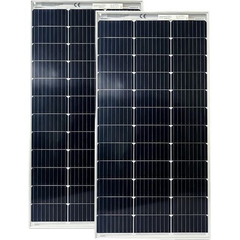 Solarmodul, Langlebiges Design, Einfache Installation, Bifacial 120W-2pcs (1/2)
