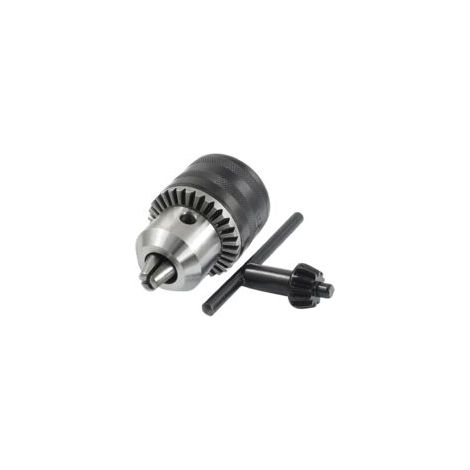Mandrin de perceuse B16 avec clé – Capacité 1,5-13mm – Pour perçage précis dans métal et bois dur – Compatible perceuses à colonne