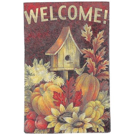 drapeau citrouille pour décorations d'Halloween (1/3)