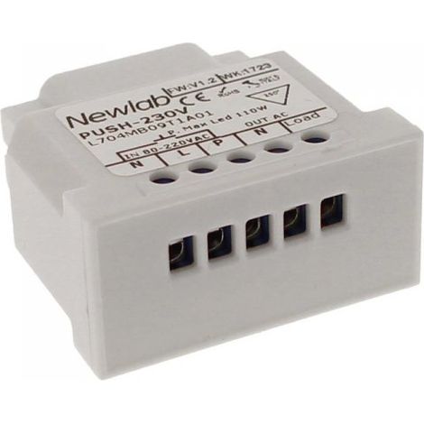 NEWLAB PUSH-230V Led Dimmer Taglio di Fase Con Ingresso Pulsante 110V 220V Max 230W