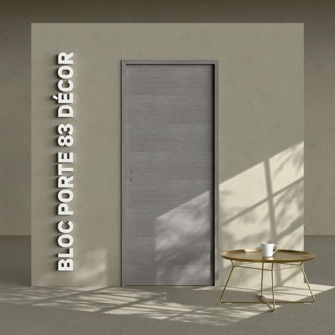 Bloc-Porte Costa Rica H. 204 x l. 83 cm - Poussant Droit