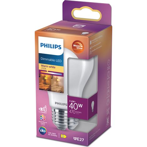 Philips LED 8719514323773 Bombilla Transparente 3.4W (1/3)