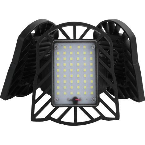 Lampe de garage LED déformable orientable à 90° SD-0013, 60 W, avec cordon de sécurité, 85-265 V (1/5)