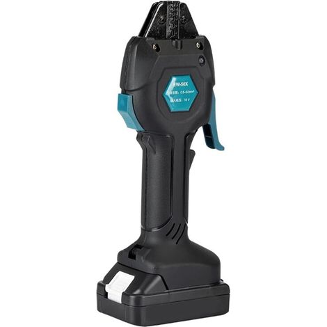 Outil de sertissage électrique 18V, Terminal de Type Tube pré-isolé, Terminal nu, outil Portable, sertissage Rechargeable 16KN (1/5)