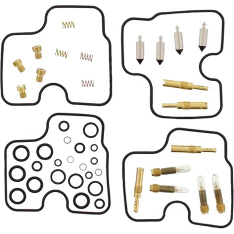 Kit réparation carburateur HONDA CBR 900 RR FIREBLADE de 1996 à 1997 - KEYSTER K-1606HK - Pour 4 carburateurs