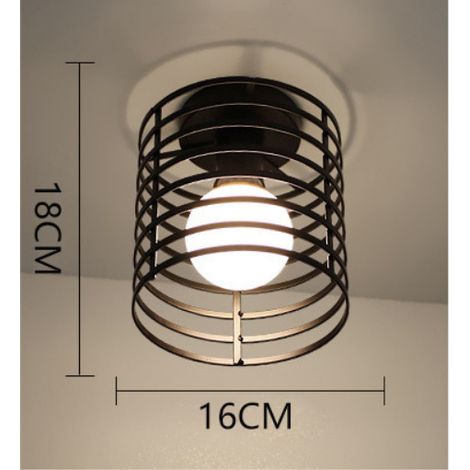 Geometrische Wandlampe aus Schmiedeeisen für Wohnzimmer, Küche, Loft, Esszimmer, Café (Glühbirne nicht enthalten), siebenschichtiges rundes weißes Licht E27