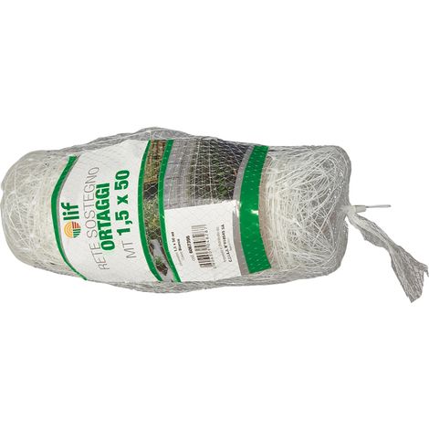 RETE DI SOSTEGNO PER ORTAGGI mt 1,7 x 50  - LIF