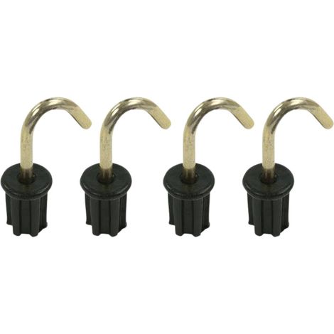 Espiga para poste de tienda doblada 22 mm 4 piezas en blister (1/5)