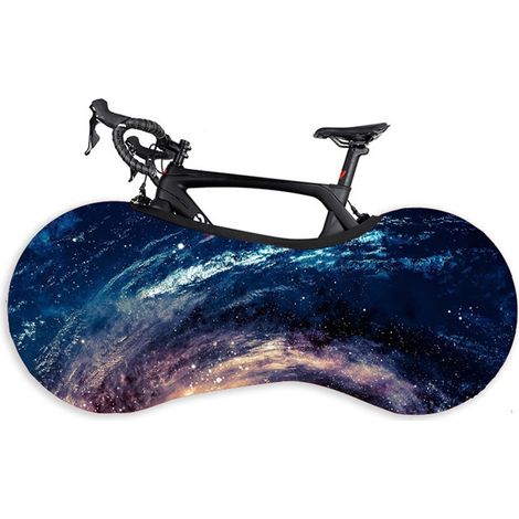 Housse de roue de vélo extensible, anti-poussière, sac de rangement de protection de vélo lavable pour l'intérieur et l'extérieur (1/3)